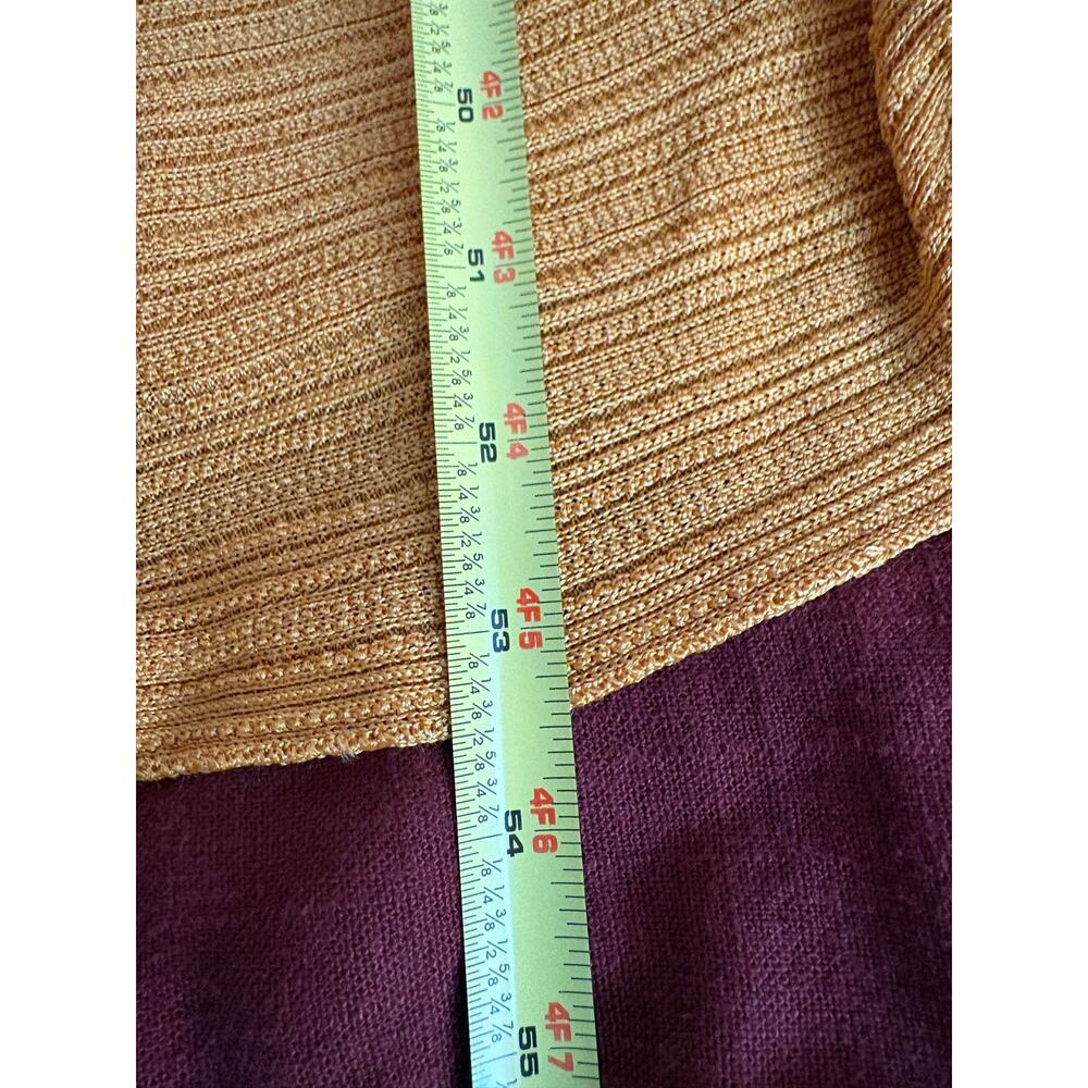 ZARA Mustard Yellow Ribbed Knit Midi Dress | Boho Minimalist Summer S - Picture 7 of 9